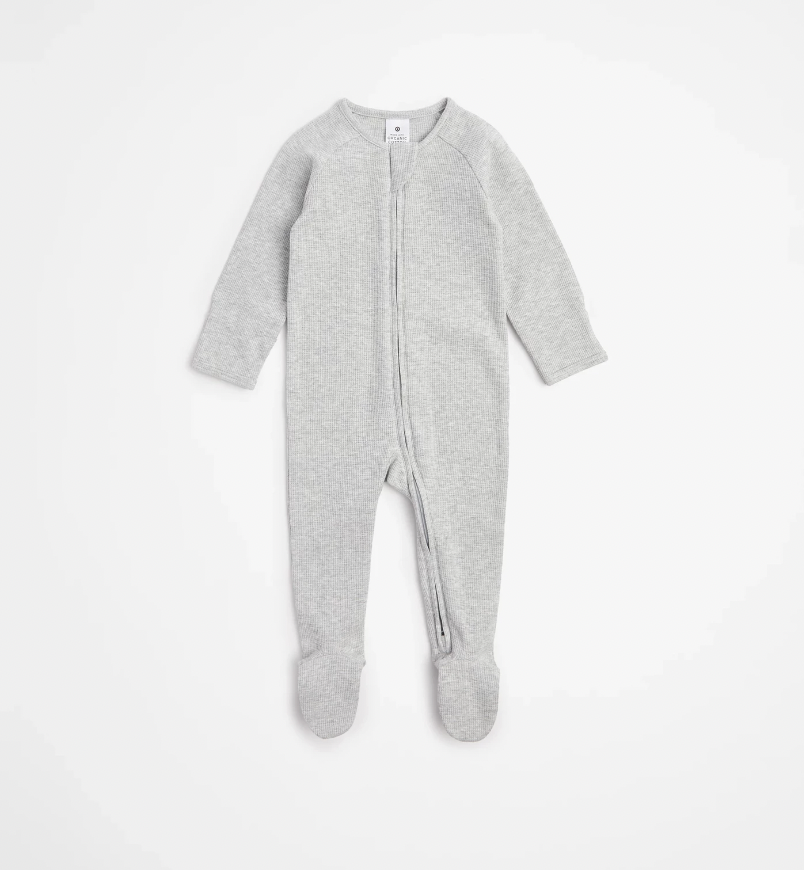 Baby Organic Cotton Waffle Zip Coverall - Target